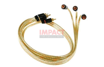 GXAV-YLR-12 - Composite Video Cable With Left and Right Analog Audio Channels