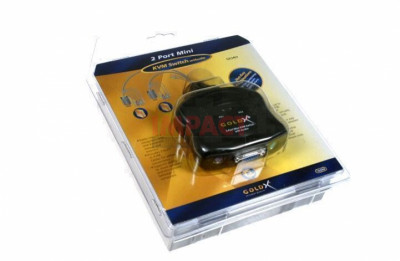 GX3401 - 2-1 KVM Switch With Attached Cables and Sound