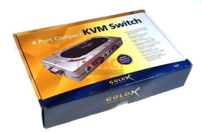 GX3403 - 4-1 KVM Switch With Cables
