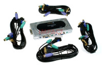 GX3403 - 4-1 KVM Switch With Cables