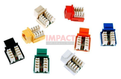 GX6KJ - Category 6 Jack (BK, Bl, GR, IV, or, Re, w)