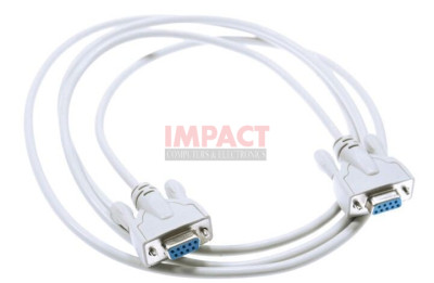 120-06 - Cable for Connecting Like Type Serial Devices (6' DB9 Female - Female)