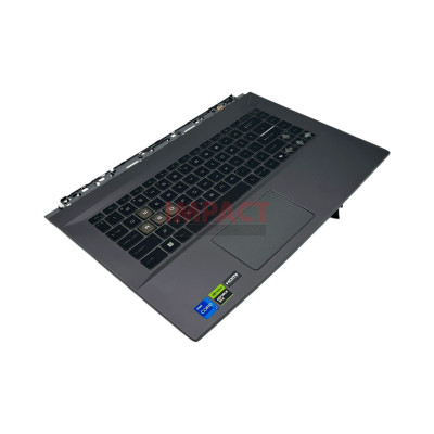 SYS KEYBOARD 84KEYS BLACK, Blue light Backlight Palmrest Assembly