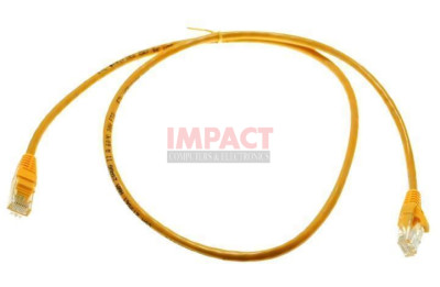 2410Y-03 - 3' RJ45 Yellow Network Cable