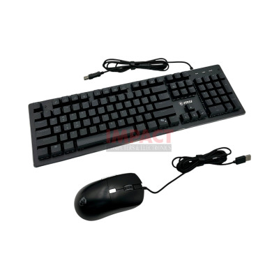 Gaming Combo Keyboard And Mouse Black
