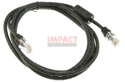 B6S-WH-10 - 10' RJ45 Single Mold White Network Cable
