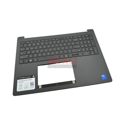 P79576-001 - Top cover with keyboard: Mica silver top cover