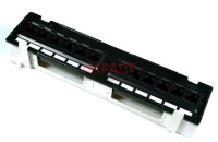 C5EPP-12 - 12 Port CAT 5E Vertical Mount Patch Panel