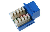 GX6KJ-BL - CAT6 Jack Blue Wall Plate Connector