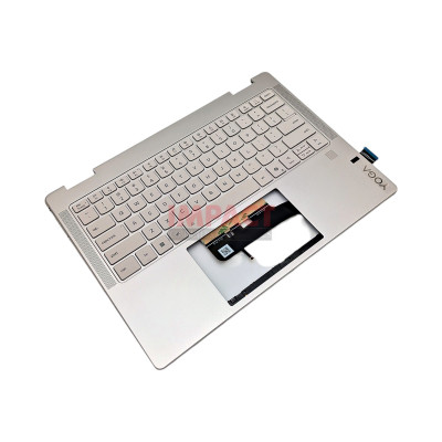 5CB1U62455 - C-Cover with keyboard, English, Seashell, FingerPrint, US