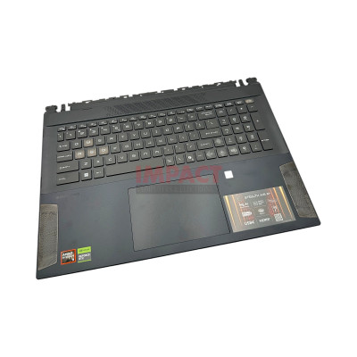 S1N-3UUS242-D10 - Keyboard, Large, 102KEYS, UI Wleft Nokr, Black