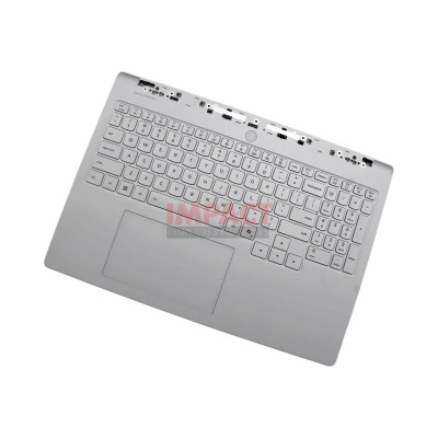 5CB1U78513 - C-Cover with keyboard, English, Glacier White, Screw, US