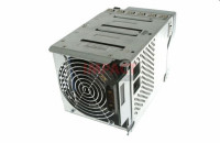 H6818 - Fan Assembly/ Bracket Housing, Power Board, (2) Fans, 4627X