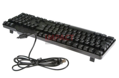 W7646 - Black USB Keyboard (Latin)