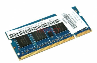 417051-001 - 512MB, 533MHZ DDR2, PC4200, Sdram Memory Module (Sodimm)