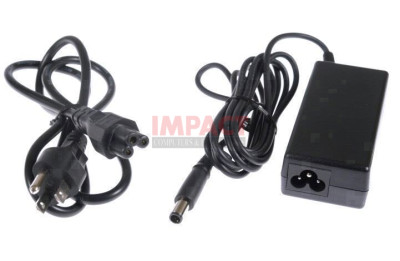 418872-001 - AC Power Adapter With Power Cord (65 Watt)