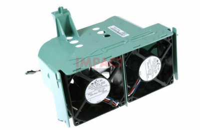 XF731 - CPU Dual Fan & Shroud Assembly