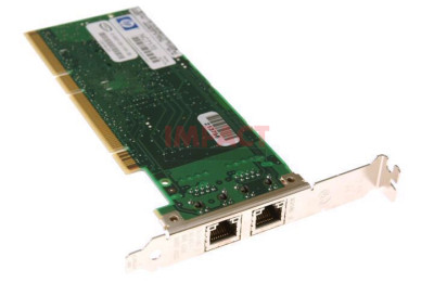 383738-B21 - NC7170 Dual Port PCI X 1000T Gigabit Server Adapter