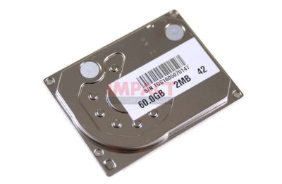 08K1583 - 60GB Mini 8 MM ZIF Connector Hard Disk Drive