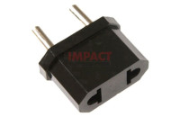 IMP-182645 - 110V/ 220V Wall Socket Power Adapter (Flat to Round)