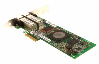 JF340 - Qlogic 4GB Optical Dual Channel HBA Card, 2462 (Flat Head)