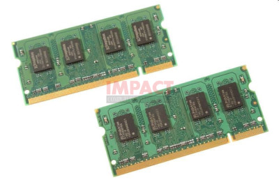 XD717 - 2GB (2X1GB) Memory Module, Dimm 2GB, 667MHZ, 2X1GB, 512