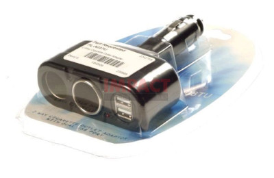 PL-A03TU - 2WAY Cigarette Outlet Adapter