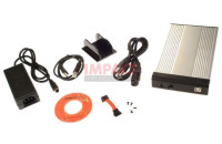 IMP-220325 - 3.5" USB 2.0 Aluminum Sata HDD Enclosure Silver