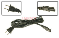 K000066470 - AC Cord Set, 2-PIN, US