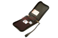IMP-O-060 - Leather Laptop Carrying Case 6 X 4.5 X 1.1 Inches