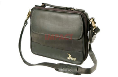 IMP-05S - Leather Laptop Carrying Case 11.5 X 10.5 X 3.0 Inches