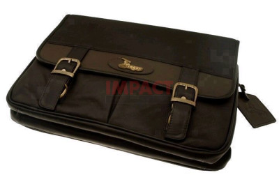 IMP-14 - Leather Laptop Carrying Case 14.5 X 11 X 4 Inches