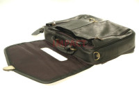 IMP-16 - Leather Laptop Carrying Case 15.5 X 11 X 4 Inches