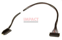 389952-001 - Internal 4-LANE Serial Ata (sAta)/ Serial attached Scsi, Sas, Option Cable