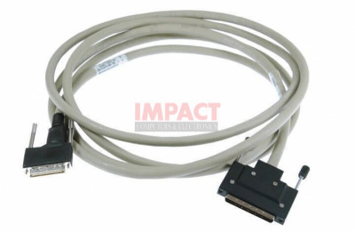 Scsi Interface Cable With Thumbscrews ON Both Ends