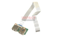 516332-001 - USB Ports Board and Cable