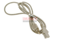 8120-8384 - Power Cord (Flint Gray)