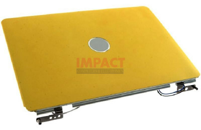 TY063 - LCD Back Cover, Paint, Sunshine Yellow With Hinges