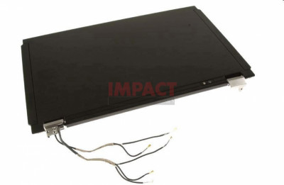 H073G - Back Cover LCD, Wwan (Includes Coax Cable, Antenna, Left & Right Hinges)
