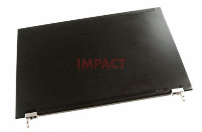 R001C - LCD Top Cover Assembly Black With Wlan (no Blacktop) no Bump