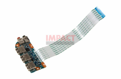 Audio and USB Port Board (3 USB Ports)