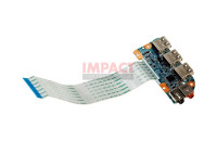 IFX-565 - Audio and USB Port Board (3 USB Ports)