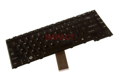 V000120290-RB - Keyboard, US, Glossy Black
