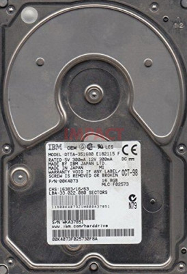 16.8GB Hard Drive (IDE 5400 RPM)