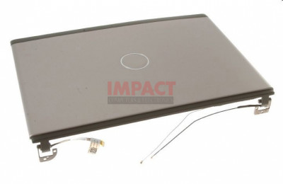 38Y8C - LCD Cover, Silver, LAN