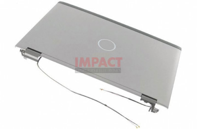 6HWC1 - LCD Back Cover, Silver, Wwan/ Wlan