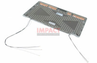 CPPKM - LCD Cover with Antenna Cable (wIthout Hinge and Hinge Cover) - Image 2