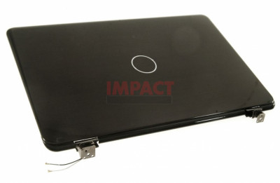 YVTPC - LCD Back Cover, Black, with Hinge&Antenna, with out Lvds+Camera Cable
