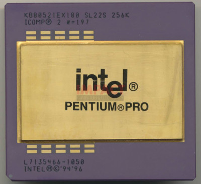 SL22U - 180MHZ Pentium PRO Processor