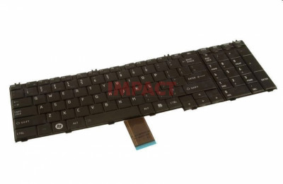 MP-09N13US-698 - Keyboard, US, Black